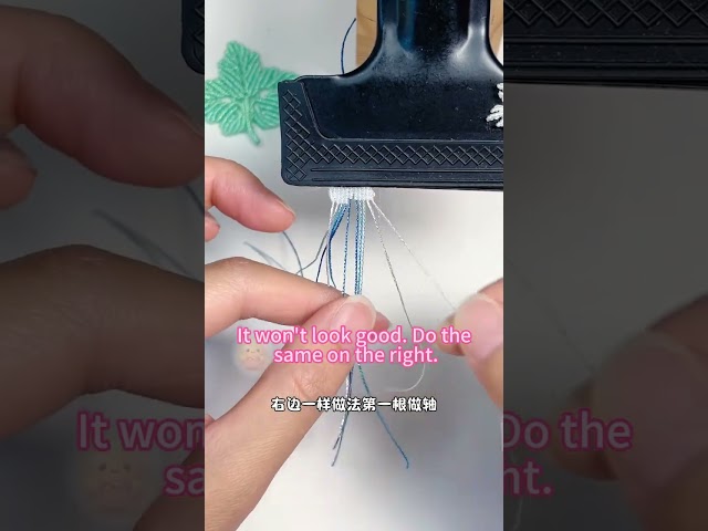Easy Braided Bracelet Tutorial 🧶 Step by Step #shorts #braiding