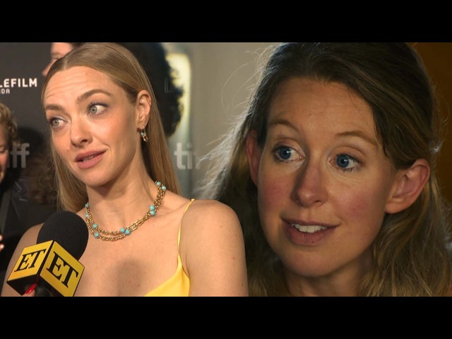 Amanda Seyfried Reacts to Rumors She’s In Nathan Fielder's Elizabeth Holmes Documentary (Exclusive)