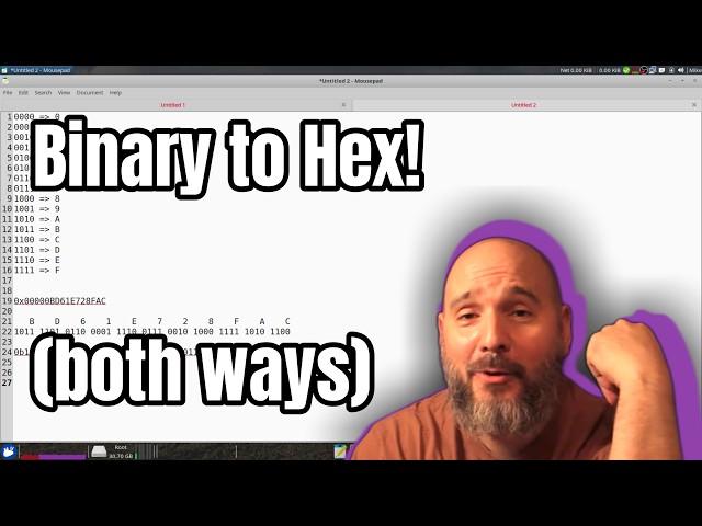 Binary to Hex Conversion Made EASY! No Math Needed!