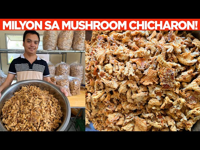 Mas Malaki ang Kinikita sa Mushroom Chicharon kesa nong Engineer siya!