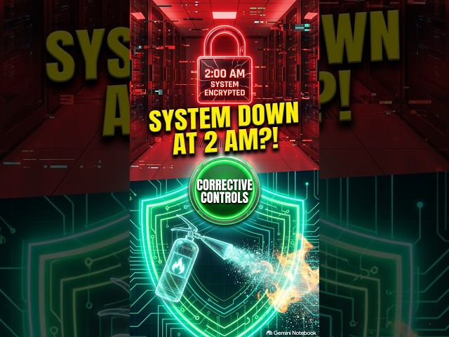 How Corrective Controls Restore Hacked Systems #cisa #cisaprep #businesscontinuity #cybersecurity