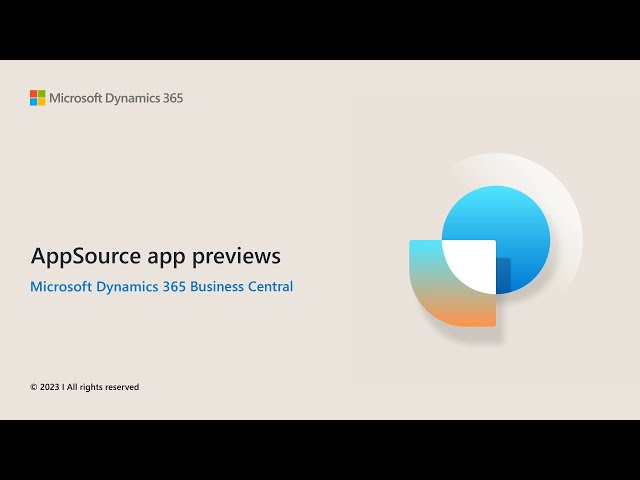 AppSource App Previews