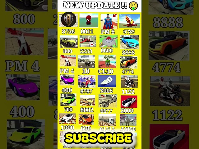 🔥 100+ NEW UPDATE CODES 😱 | Indian Bikes Driving 3D New Cheat Codes 2026