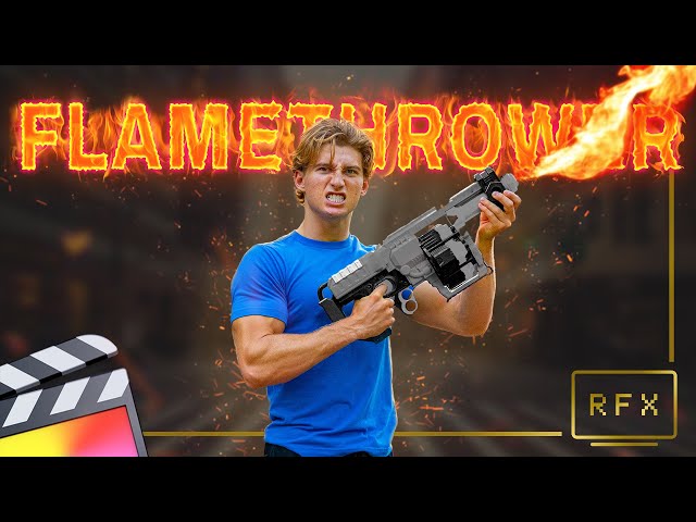 FLAMETHROWER Effect | Final Cut Pro X Tutorial