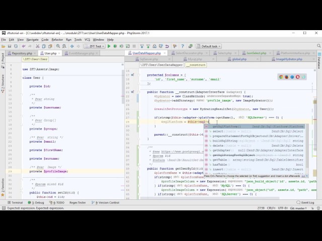 Zend Framework 3 tutorial 11: querying SQL as JSON objects