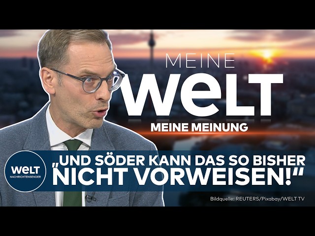 GERMANY: "Söder can't show anything like this yet" Wüst in chancellor mode | OPINION with Jan Sch...