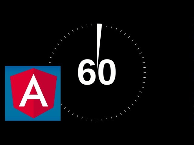 learn Angular5 (1 minute at a time!) tutorial. #1: intro