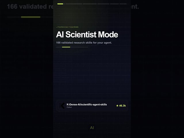 Turn Any Agent Into an AI Scientist #Shorts