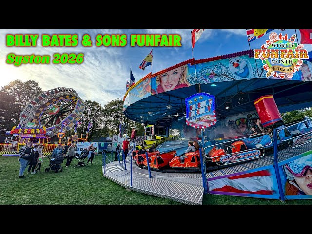 Billy Bates & Sons Funfair Syston September 2026