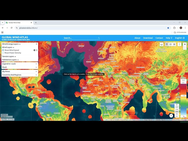 Wind Resource Assessment Tool | DIY How to Use Global Wind Atlas for Feasibility Studies