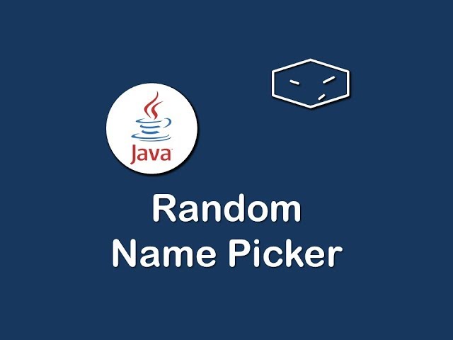 random name picker in java