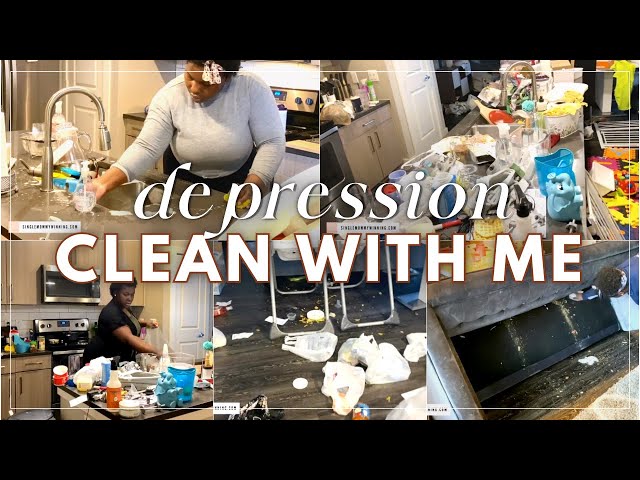 Depression Clean With Me | My Mental Health Journey From Complete Disaster to Clean