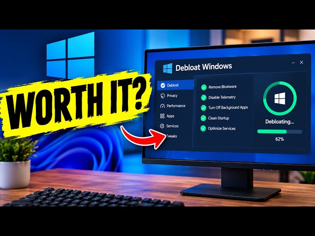 Debloating Windows Won’t Do What You Think…