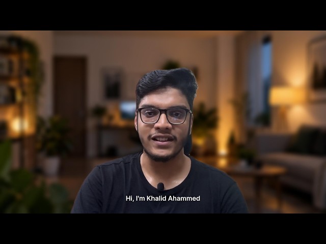 Upwork Introduction Video: Khalid Ahammed | Software Engineer | Web, Mobile & AI