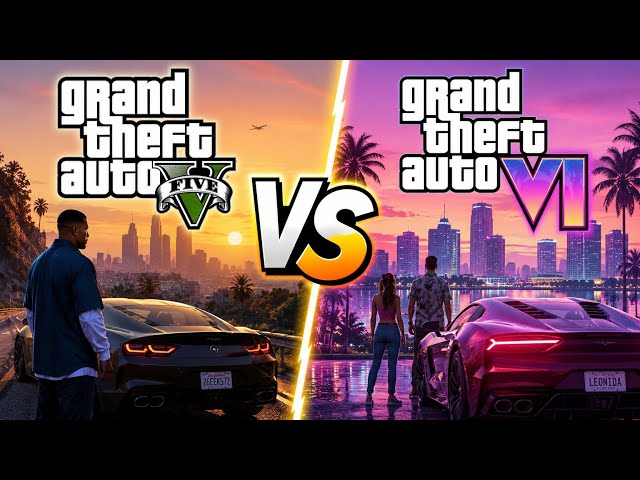GTA 5 vs GTA 6 Hidden Details Comparison video 