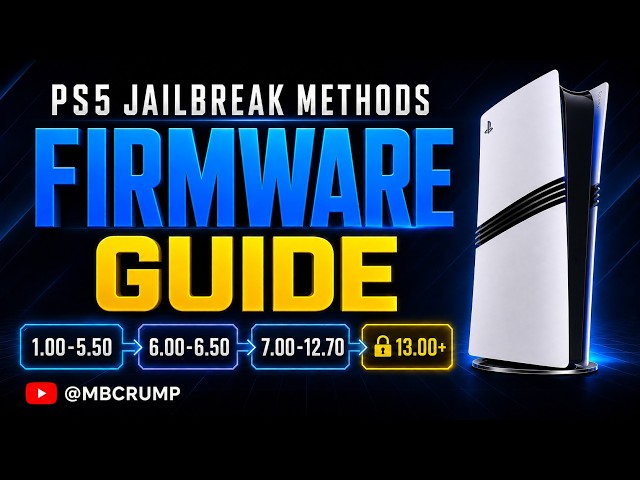 PS5 Jailbreak Methods: A Firmware-Based Guide