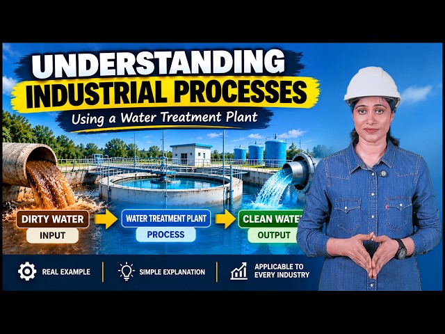 Understanding Industrial Processes Using a Water Treatment Plant