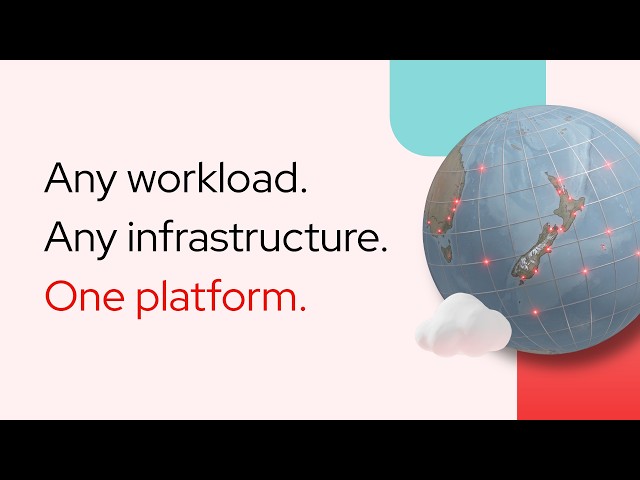 Any workload. Any infrastructure. One platform.