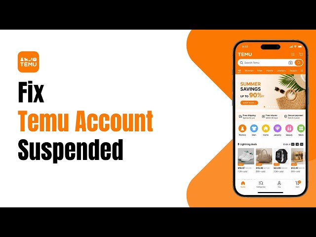 How to Fix Temu Account Suspended