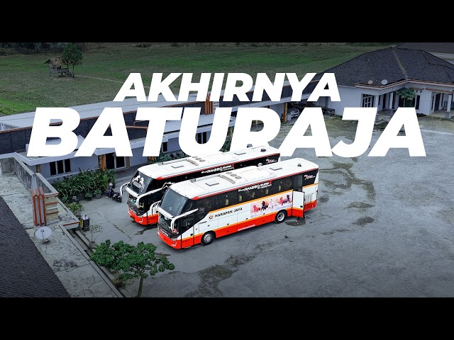 #2 [ LONG TRAFFIC JAMS CLEARED ] Malang - Baturaja With Harapan Jaya Super VIP Class Bus