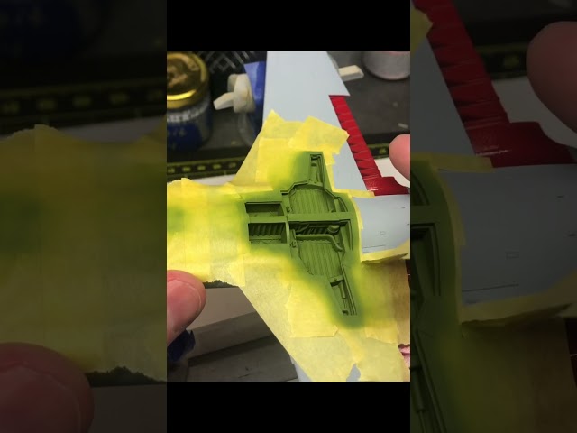 T-33 G.W.H 1/48 scale - Airbrushing and Masking 2 HD 1080p #miniature #scale model  #model #airbrush