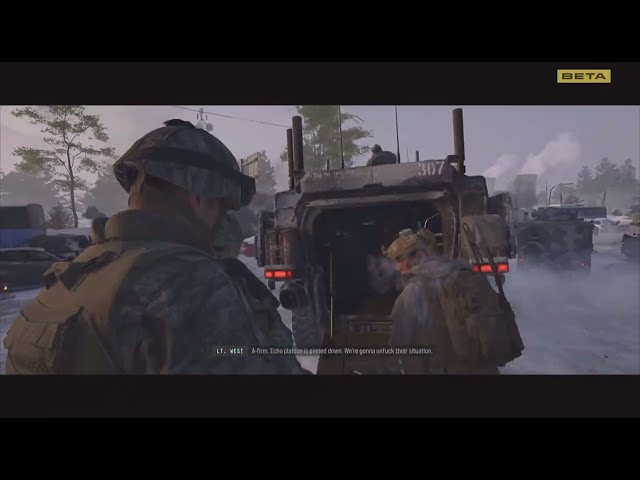 Call of duty: Modern Warfare 4 BETA mission "Entrenched"