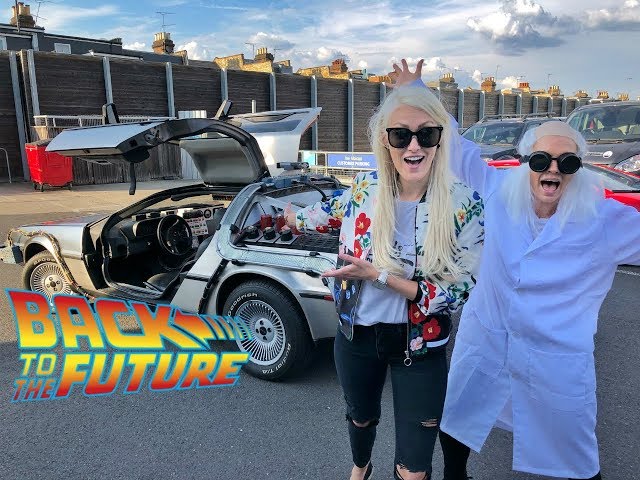 ORIGINAL CAR FROM BACK TO THE FUTURE MOVIE!!!