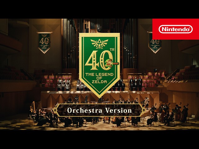 The Legend of Zelda 40th Anniversary Triforce Medley (Orchestral Version)