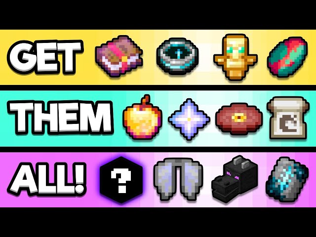 Ultimate Guide To RARE ITEMS In Minecraft 1.21