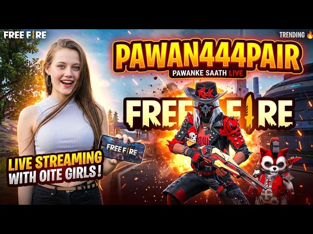PAWAN444PAIR live stream cute girl reaction free fire live