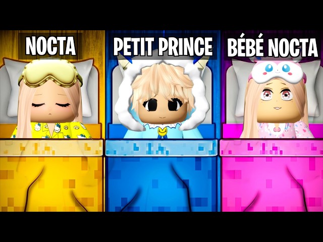 On Crée notre SOIRÉE PYJAMA de COULEURS sur BROOKHAVEN RP ROBLOX…