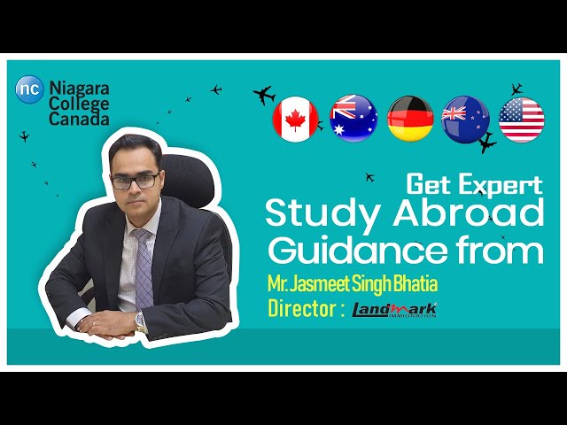 Niagara College Canada - Jasmeet Singh Bhatia Expert Study Abroad Guidance for Niagara College