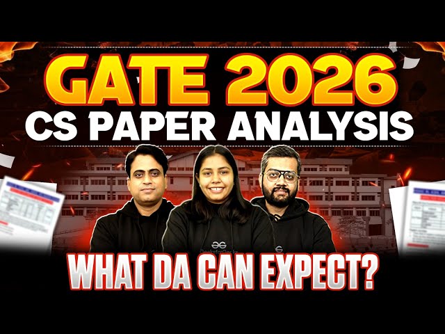 GATE 2026 CS & IT Paper Analysis | Shocking Paper by IIT Guwahati 😱