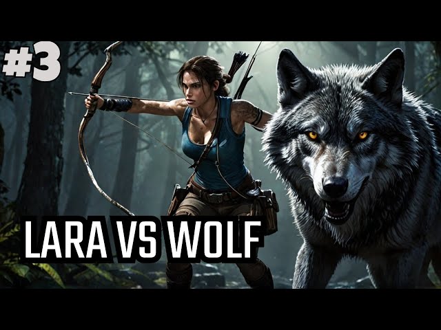 Lara Croft vs. The Wolf: Battle in the Shadows!