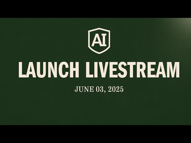 The Alliance for Secure AI Launch Livestream
