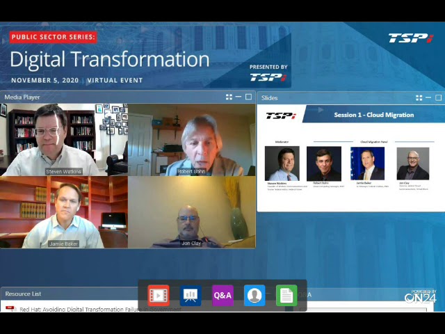 TSPi Public Sector Series - Session 1 Cloud Migration