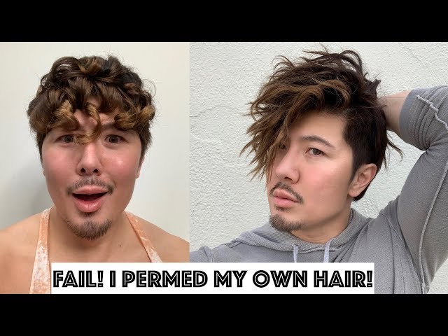 FAIL! I PERMED MY OWN HAIR