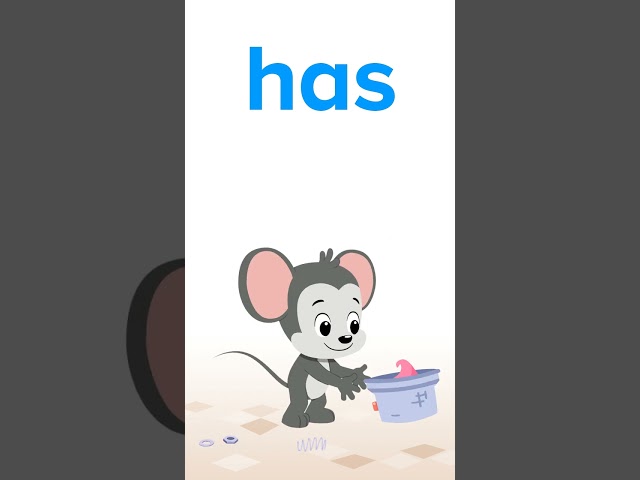 Kindergarten Sight Words: Has | ABCmouse #learning #education