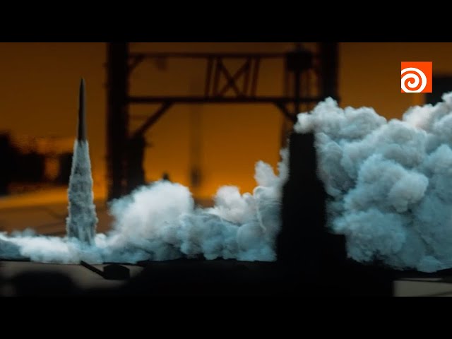 Creating a Rocket Launch in Houdini Using Axiom