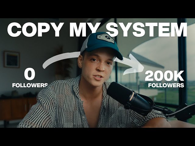 How I grew 0-200K on Instagram (and i’m doing it again)