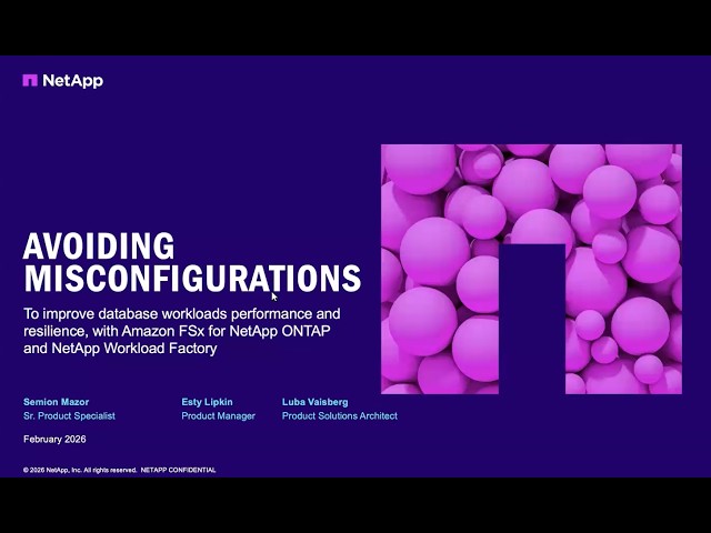 Avoiding Misconfigurations to Improve Database Workload Performance and Resilience [Webinar]
