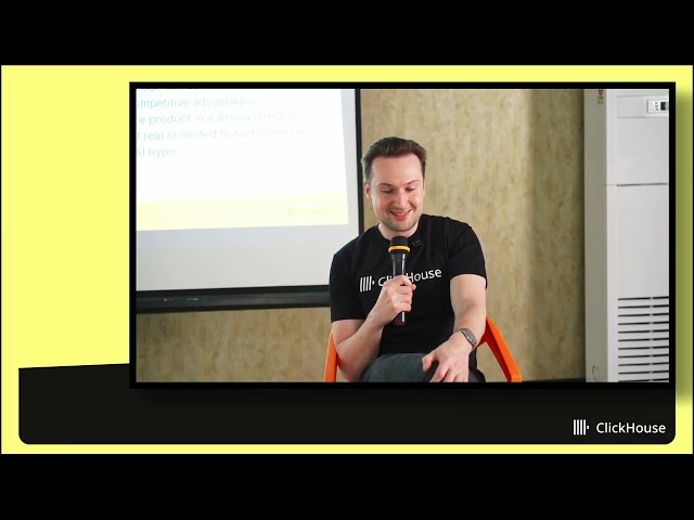 ClickHouse Bangalore Meetup - CTO Q&A with Alexey Milovidov