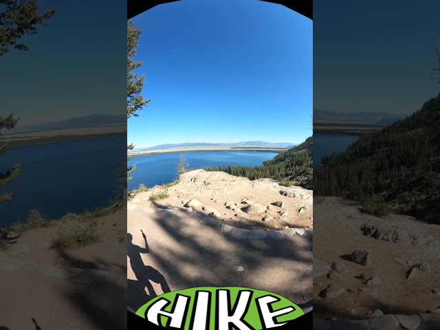 Jenny Lake and a Moose at Grand Teton National Park, WY (Hike 360° VR Video)