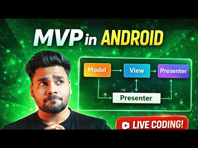 MVP Architecture Explained | Android Tutorial Full App Example + Contract Pattern