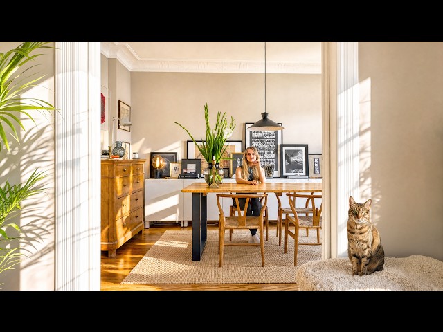 How She Turned Her Empty Space into a Parisian Scandinavian Apartment | Interior Design Home Tour