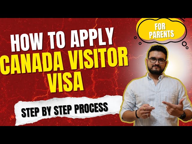 How to apply Canada visitor visa | Parents | Step-by-Step process | Tourist Visa| theMountainFam
