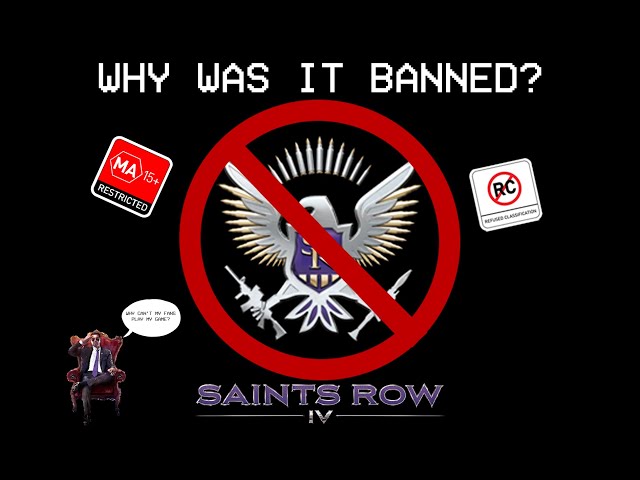 SAINTS ROW IV -  WHY WAS IT BANNED