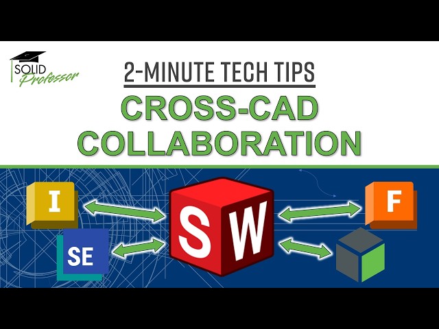 Cross-CAD Design with SOLIDWORKS and Inventor, Fusion, Creo, Solid Edge, and Others | 3DInterconnect