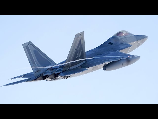 F-22 Raptor in All Its Beauty