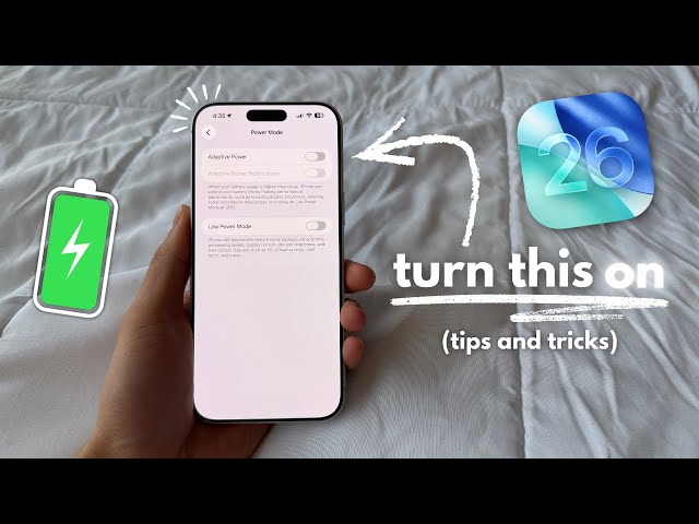 Bad Battery Life? 10+ iPhone Settings to Change | iOS 26 Battery Settings